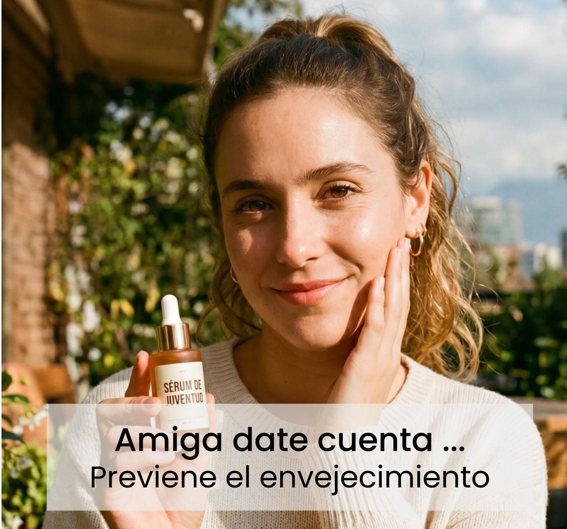 Amiga date cuenta ... Previene el envejecimiento