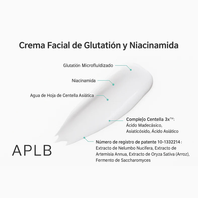 Glutathione Niacinamide Facial Cream 55ml - APLB - Sarang