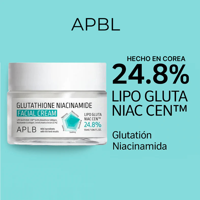 Glutathione Niacinamide Facial Cream 55ml - APLB - Sarang