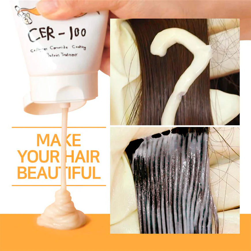 CER-100 Collagen Ceramide Coating Hair Protein Treatment - Elizavecca - Sarang