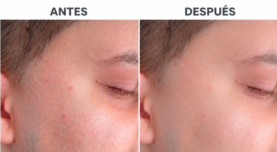 Piel apagada