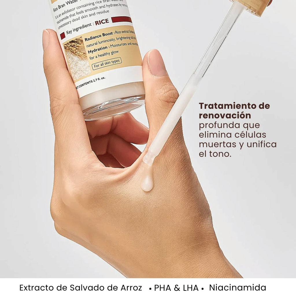 PEEL SHOT EXFOLIATING WHITE RICE AMPOULE 80ml - DR.MELAXIN - SARANG