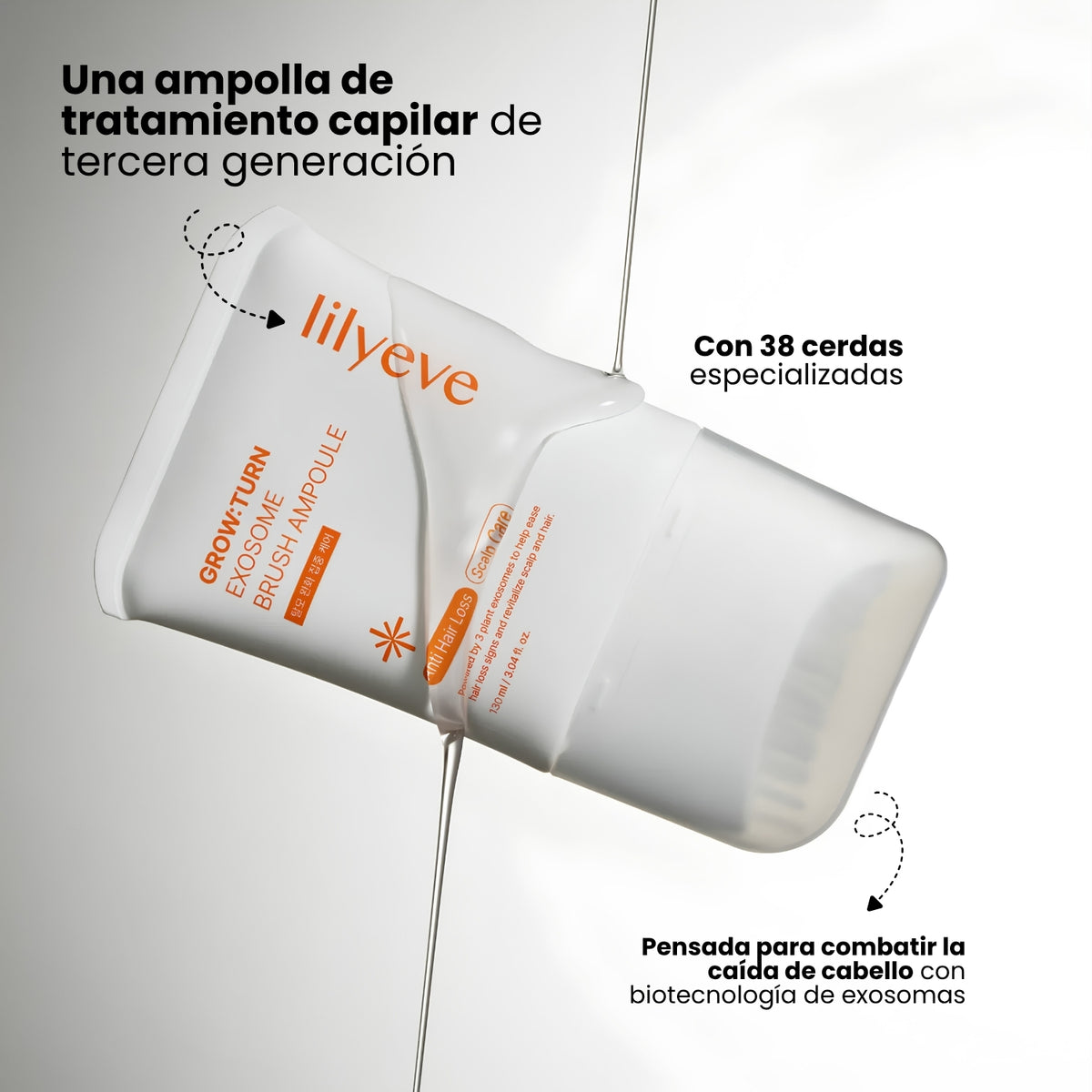 EXOSOME Brush Ampoule 100ml - Lilyeve - Sarang