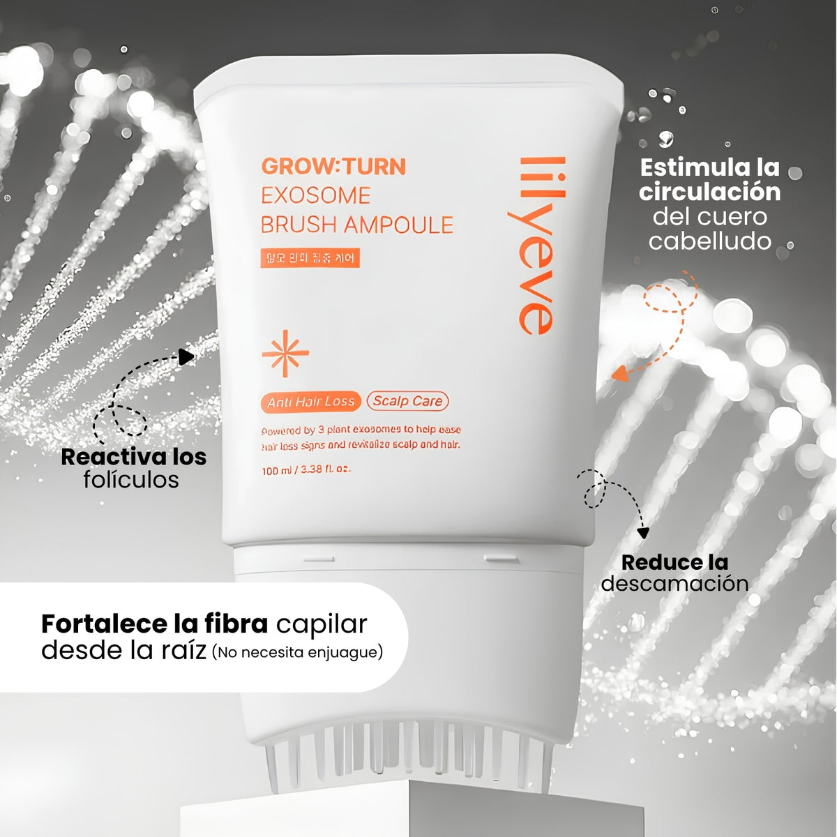 EXOSOME Brush Ampoule 100ml - Lilyeve - Sarang