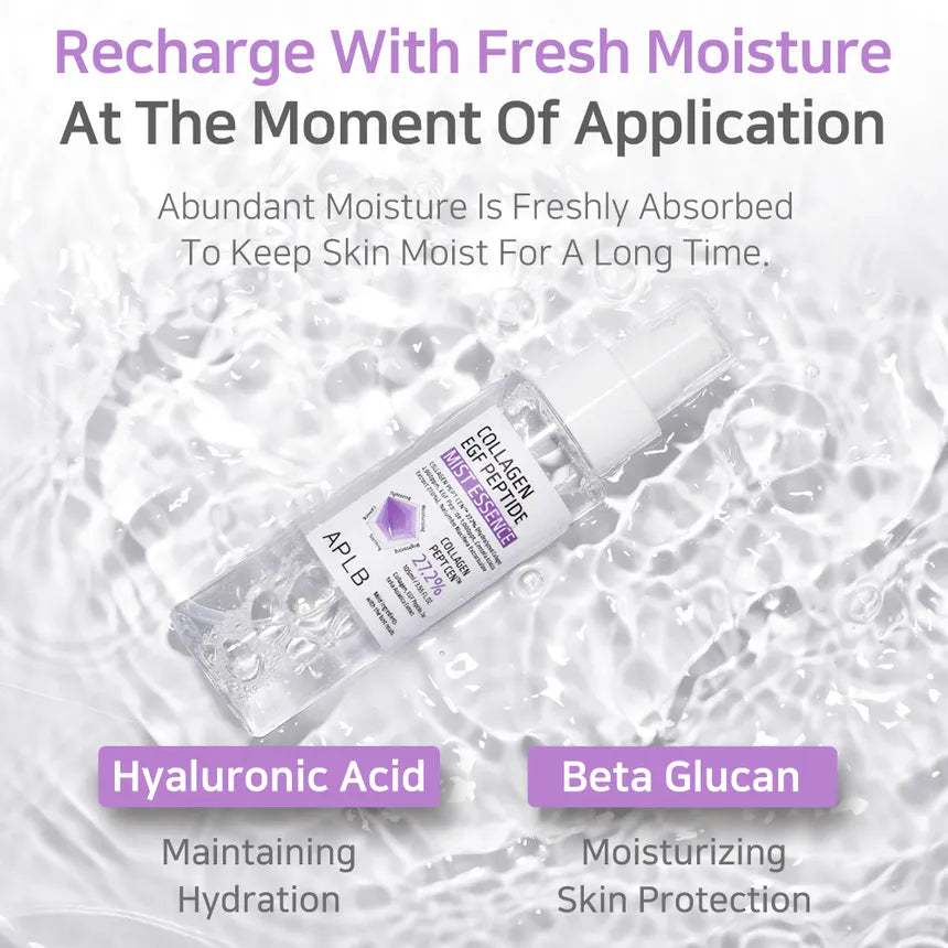 Collagen EGF Peptide Mist Essence 105ml - APLB - Sarang