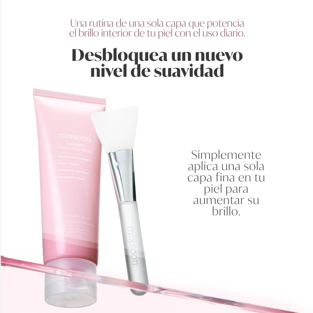 Collagen Glass Skin Mask 80ml - MIXSOON - Sarang