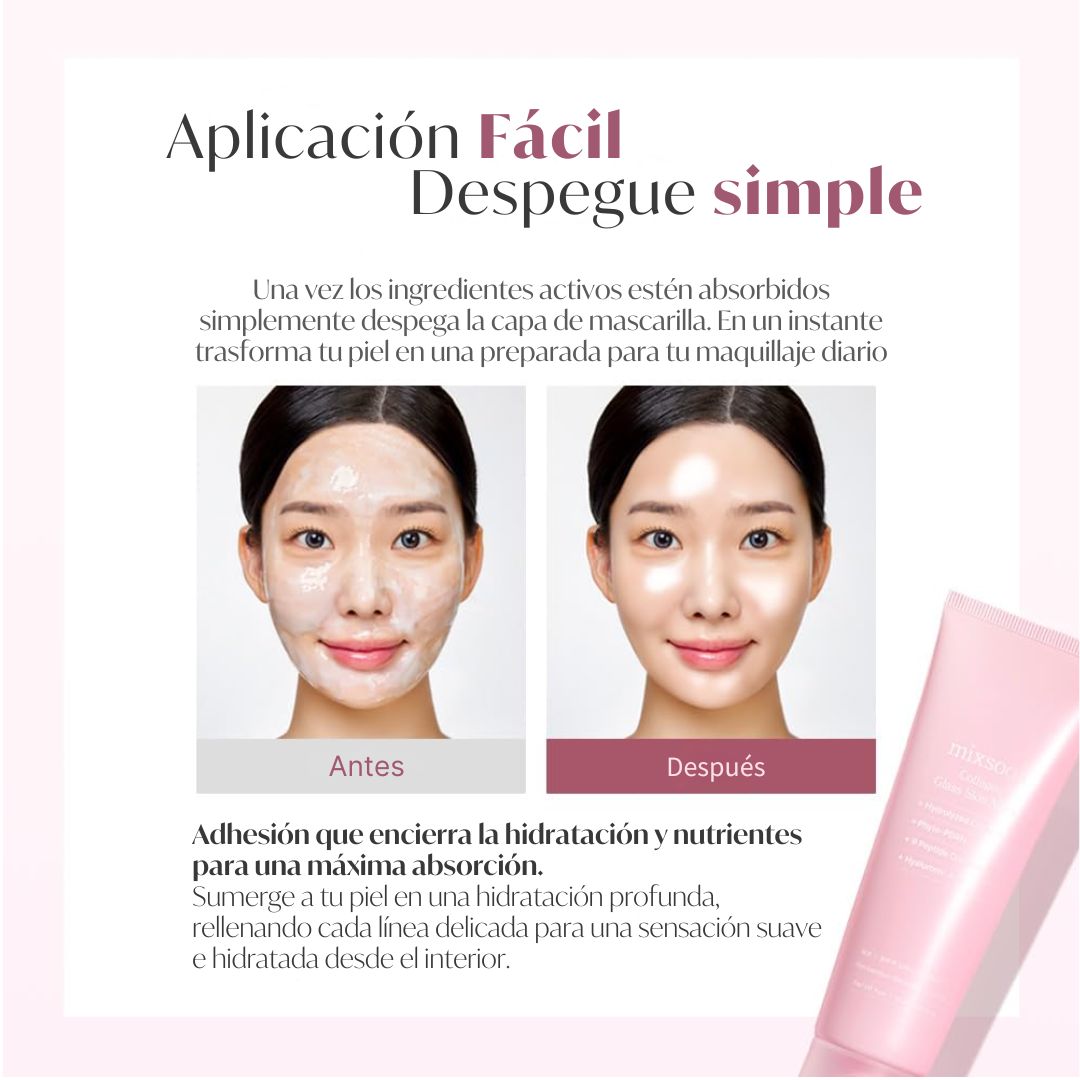 Collagen Glass Skin Mask 80ml - MIXSOON - Sarang