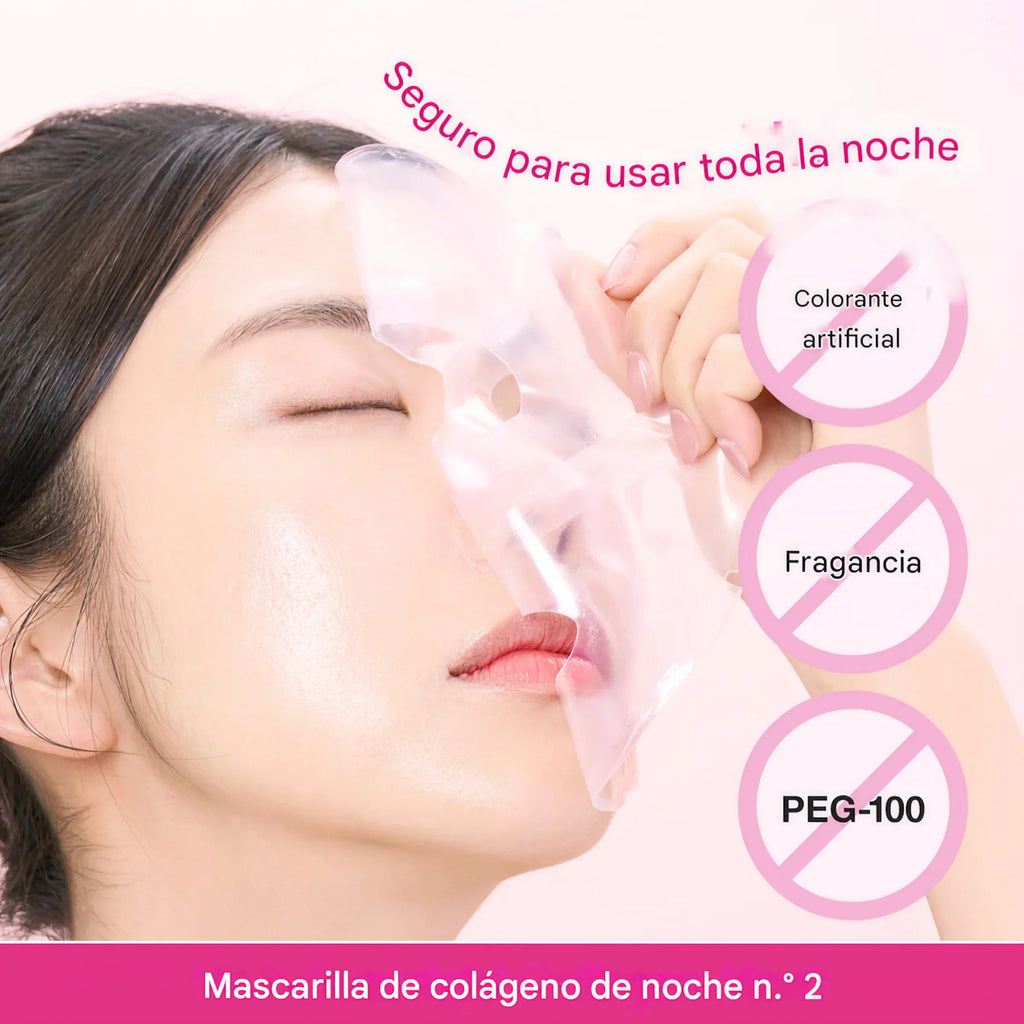 No.2 Rose PDRN Collagen Plumping Sheet Mask - Numbuzin - Sarang