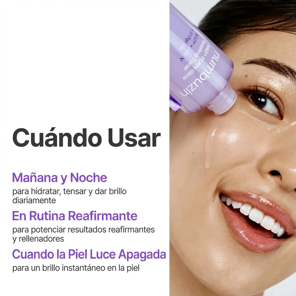 No.9+ NAD+ PDRN Glow Boosting Toner 150ml - NUMBUZIN - Sarang