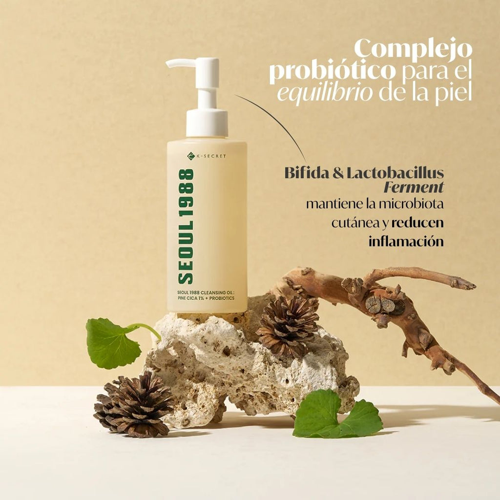 SEOUL 1988 Cleansing Oil Pine Cica 1% + Probiotics - K-SECRET - Sarang