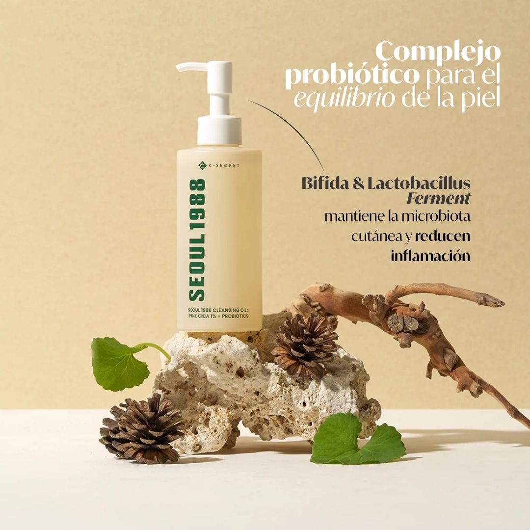 SEOUL 1988 Cleansing Oil Pine Cica 1% + Probiotics - K-SECRET - Sarang