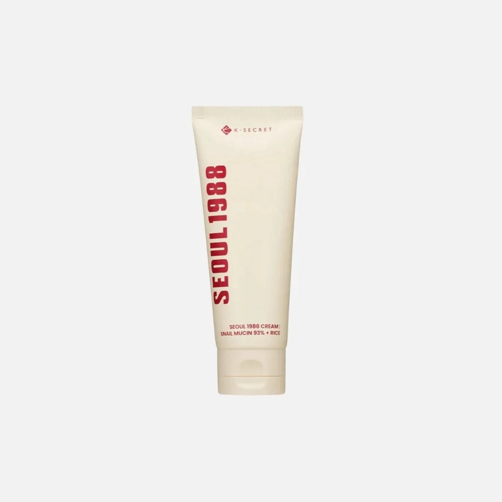 Crema SEOUL1988 Cream Snail Mucin 93% + Rice 100 ml - K-SECRET - Sarang