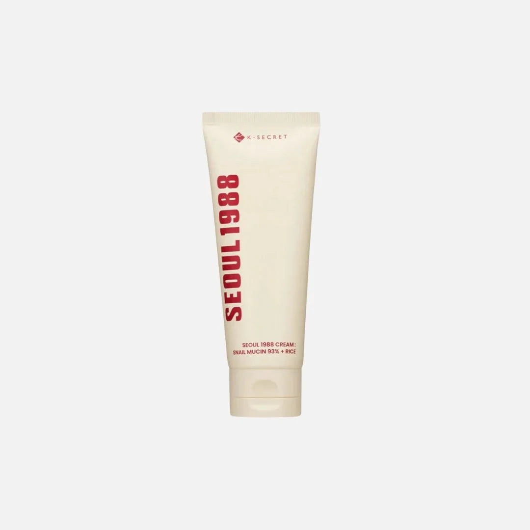 Crema SEOUL1988 Cream Snail Mucin 93% + Rice 100 ml - K-SECRET - Sarang