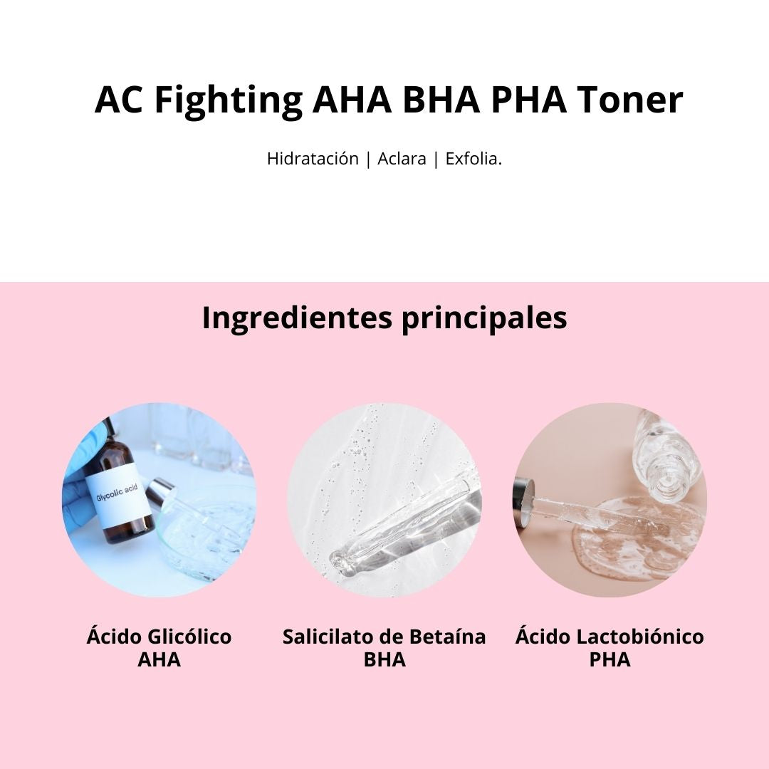AC Fighting AHA BHA PHA toner - TIAM - Sarang