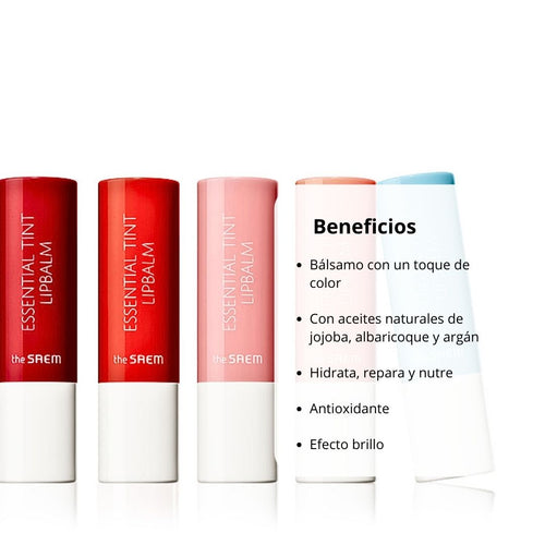 Bálsamo Saemmul Essential Tint Lip balm 4g - The Saem - Sarang