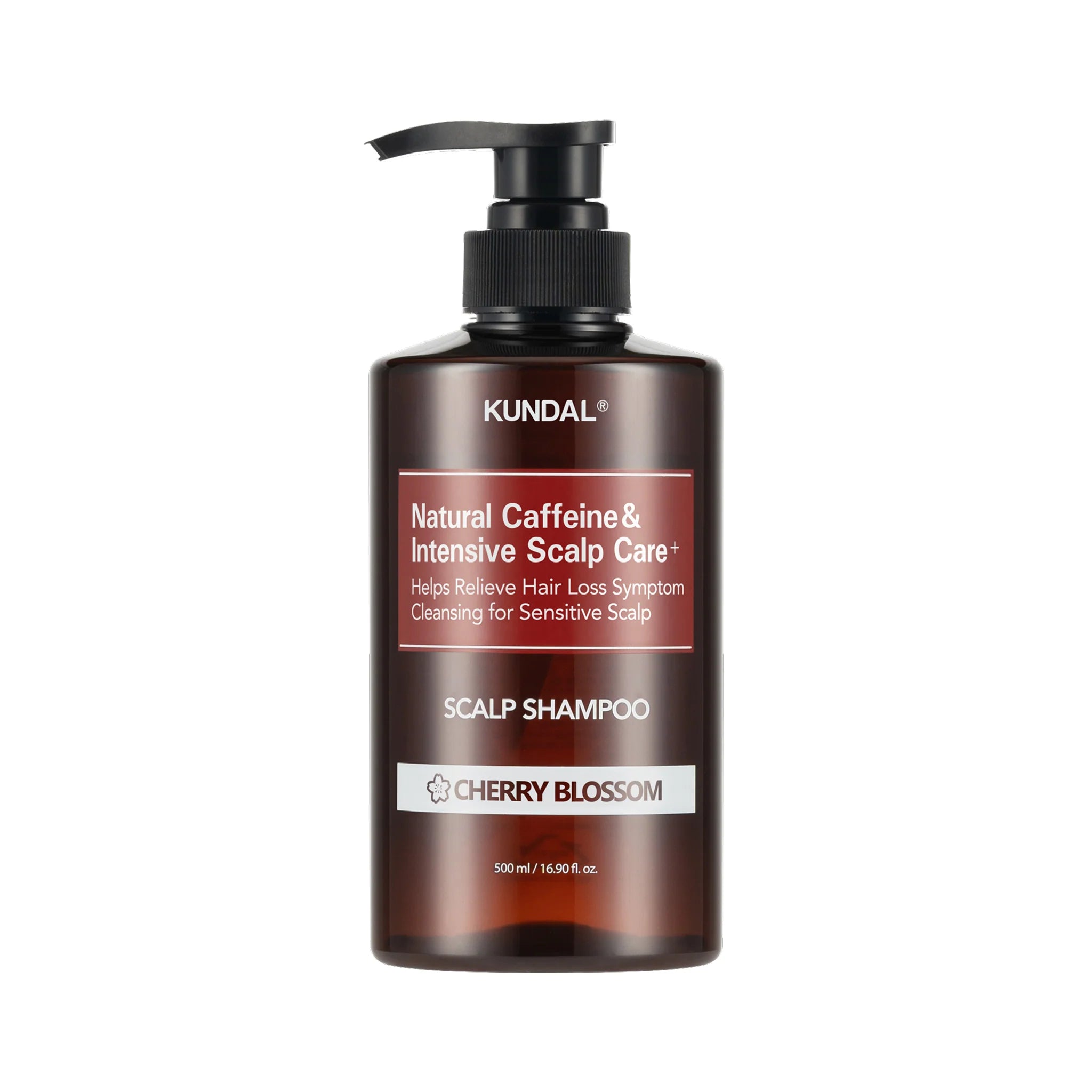 Natural Caffeine Scalp Shampoo Anticaida Cherry Blossom - KUNDAL - Sarang